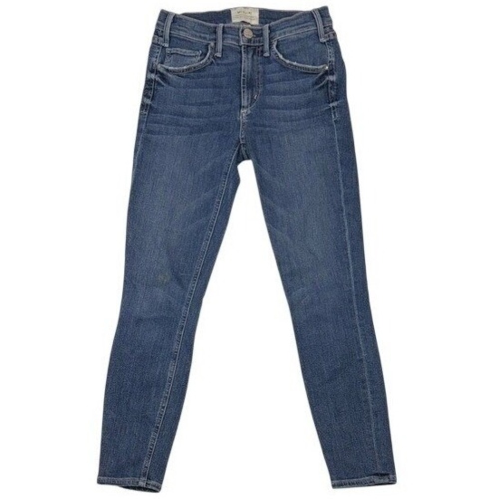 McGuire Denim Womens High Rise Skinny Jeans Medium Wash Blue Size 25 Made in USA